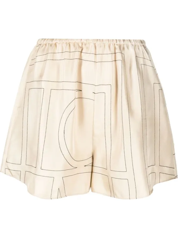 Silk Pajama Shorts sold by Wanan Luxury