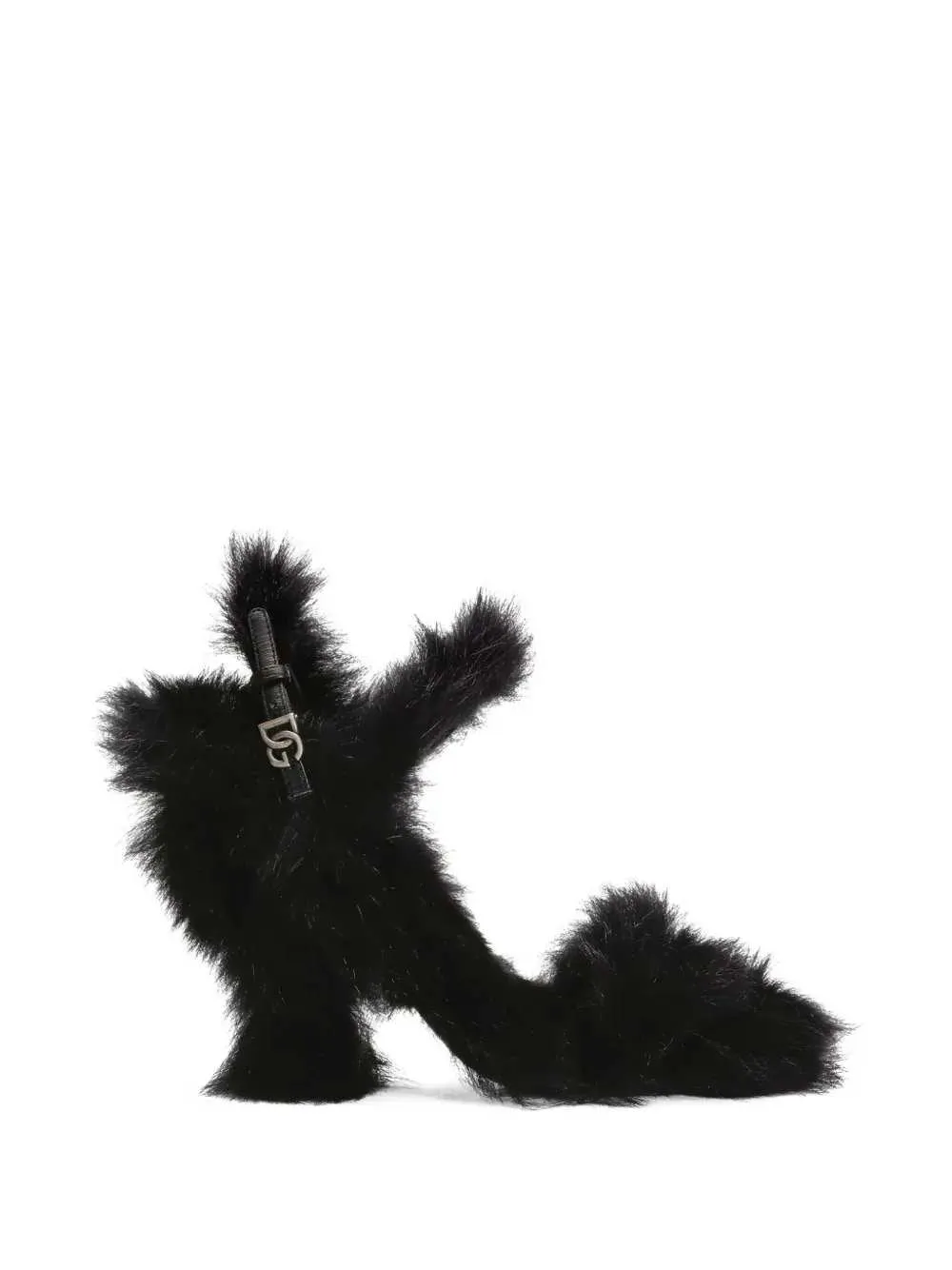 105mm Buckle Sandals With Fur Trim sold by Wanan Luxury product image thumbnail 4