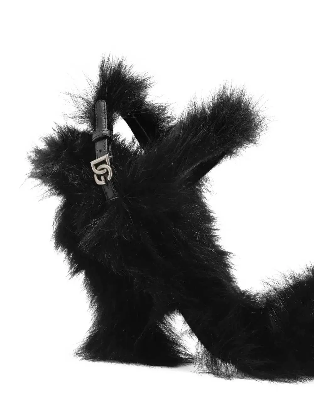 105mm Buckle Sandals With Fur Trim sold by Wanan Luxury product image thumbnail 5