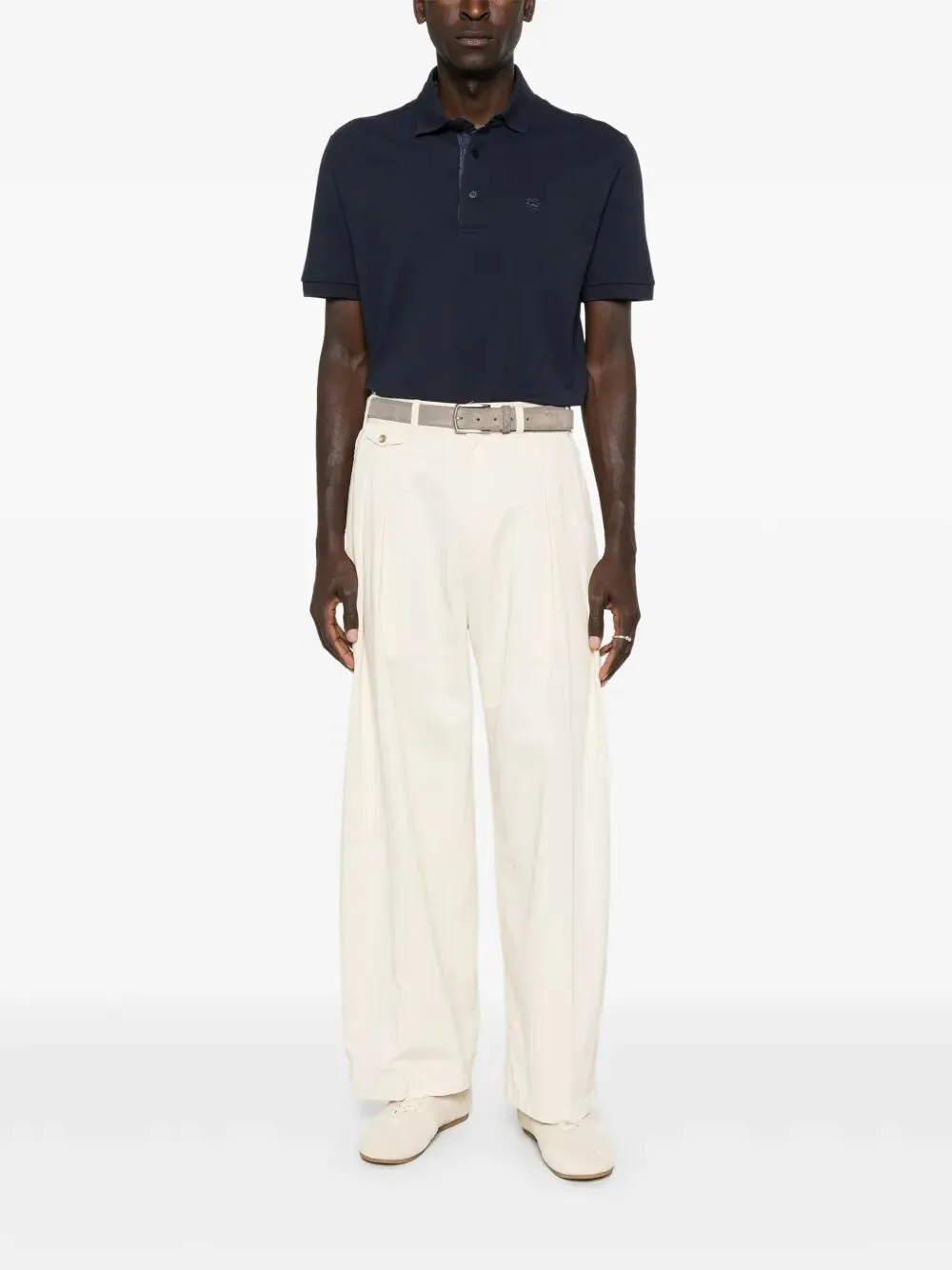 Cotton PiquÉ Polo Shirt sold by Wanan Luxury product image thumbnail 2