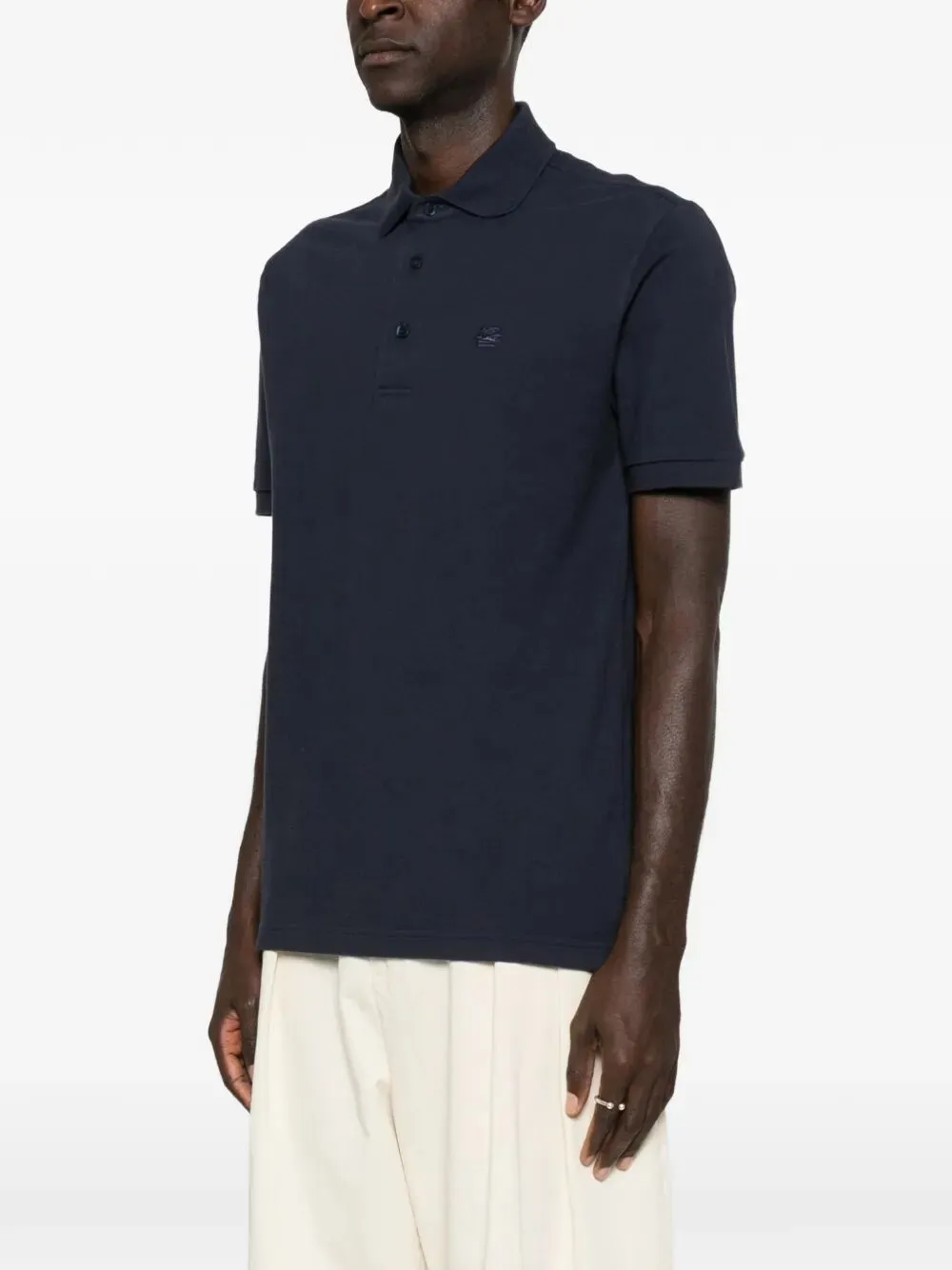 Cotton PiquÉ Polo Shirt sold by Wanan Luxury product image thumbnail 3
