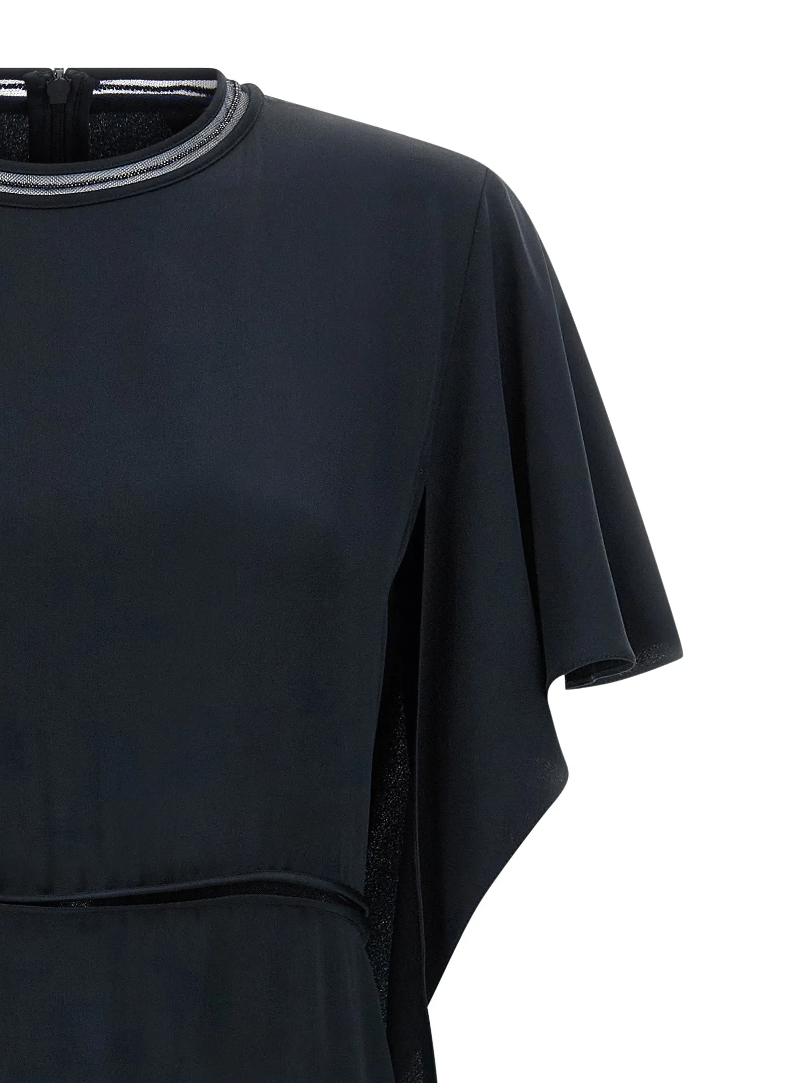 Ruffle Dress Dresses Blue sold by Wanan Luxury product image thumbnail 3