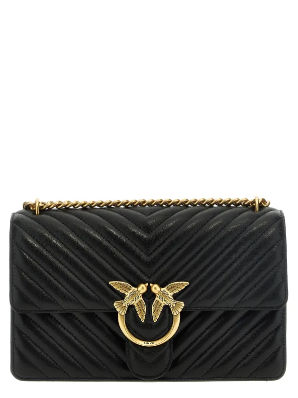 Classic Love Bag One Crossbody Bags Black sold by Wanan Luxury