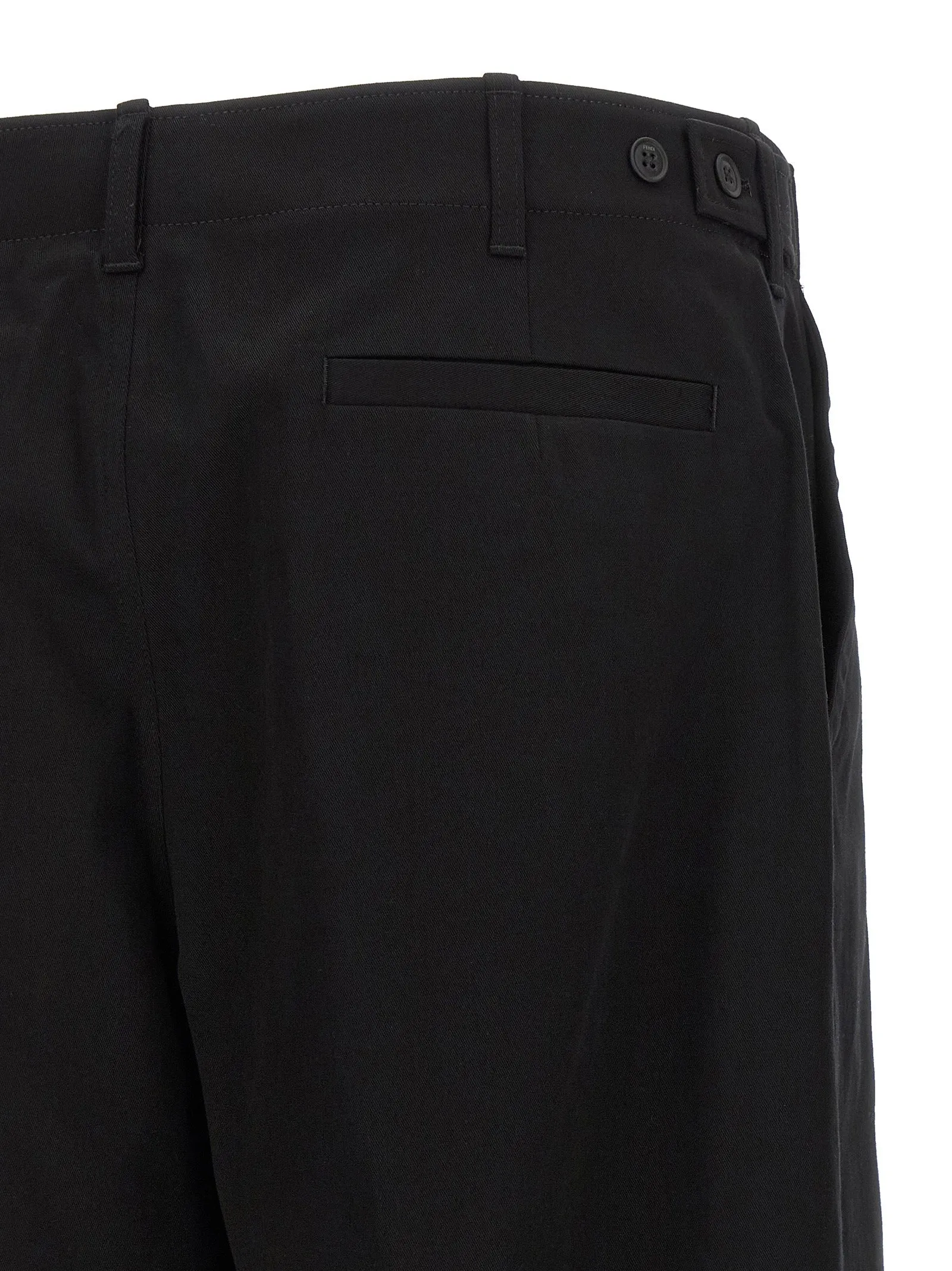 Gabardine Trousers Pants Black sold by Wanan Luxury product image thumbnail 4