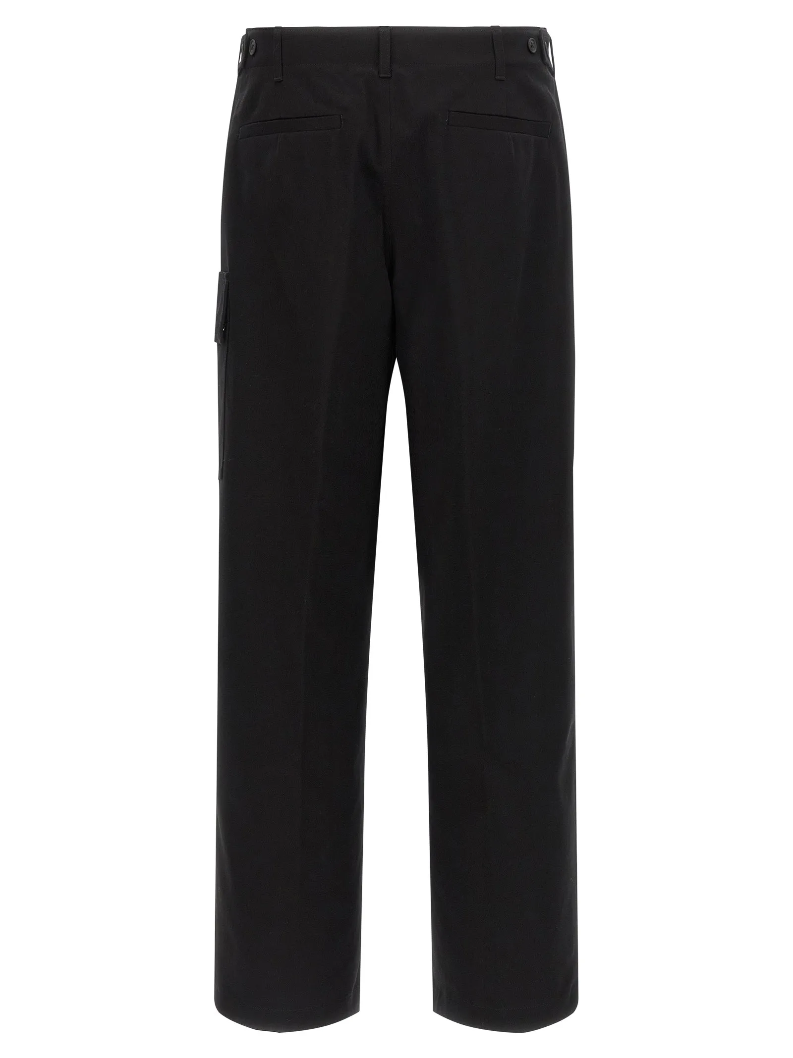 Gabardine Trousers Pants Black sold by Wanan Luxury product image thumbnail 2