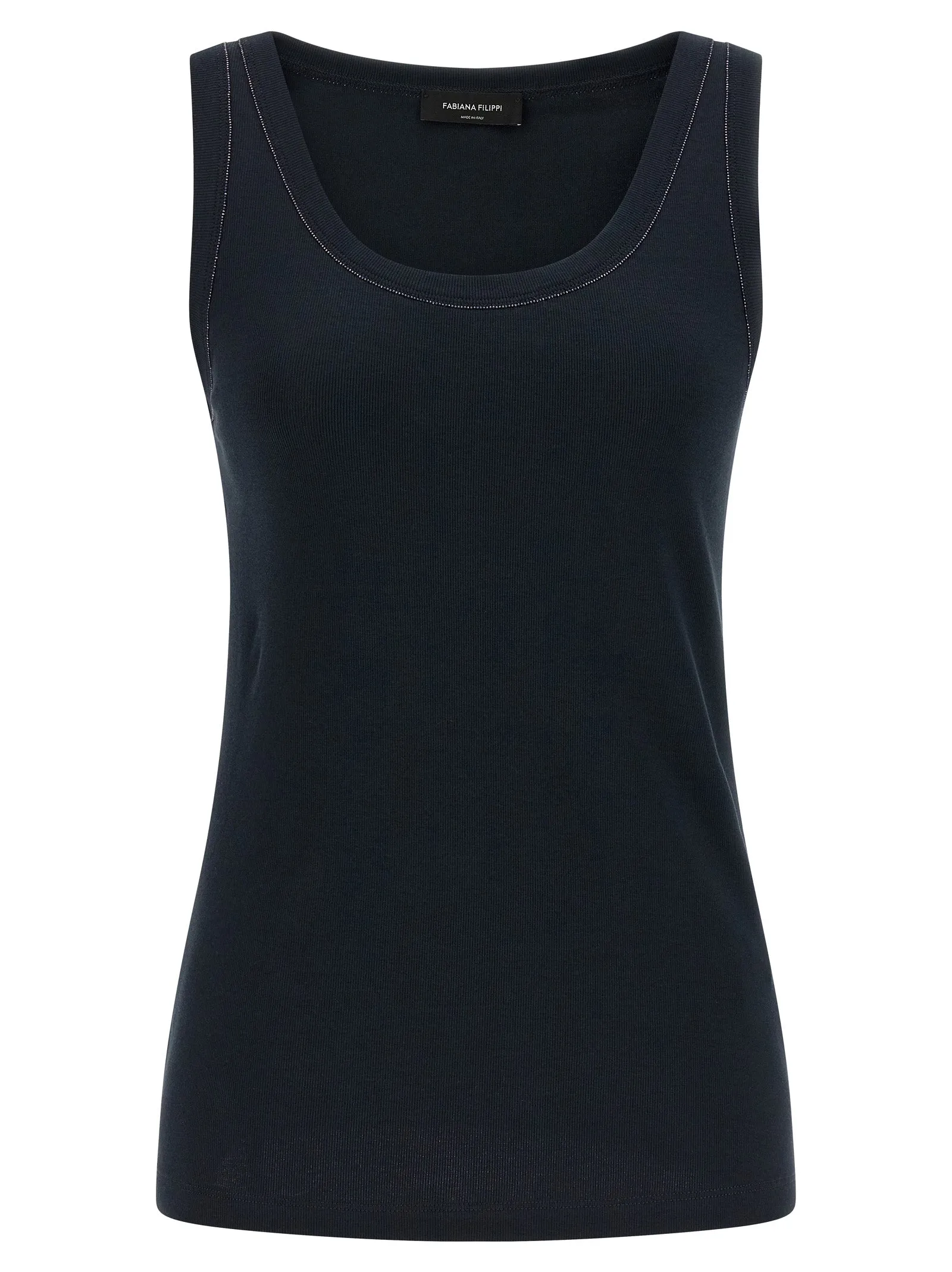 Cotton Top Tops Blue sold by Wanan Luxury