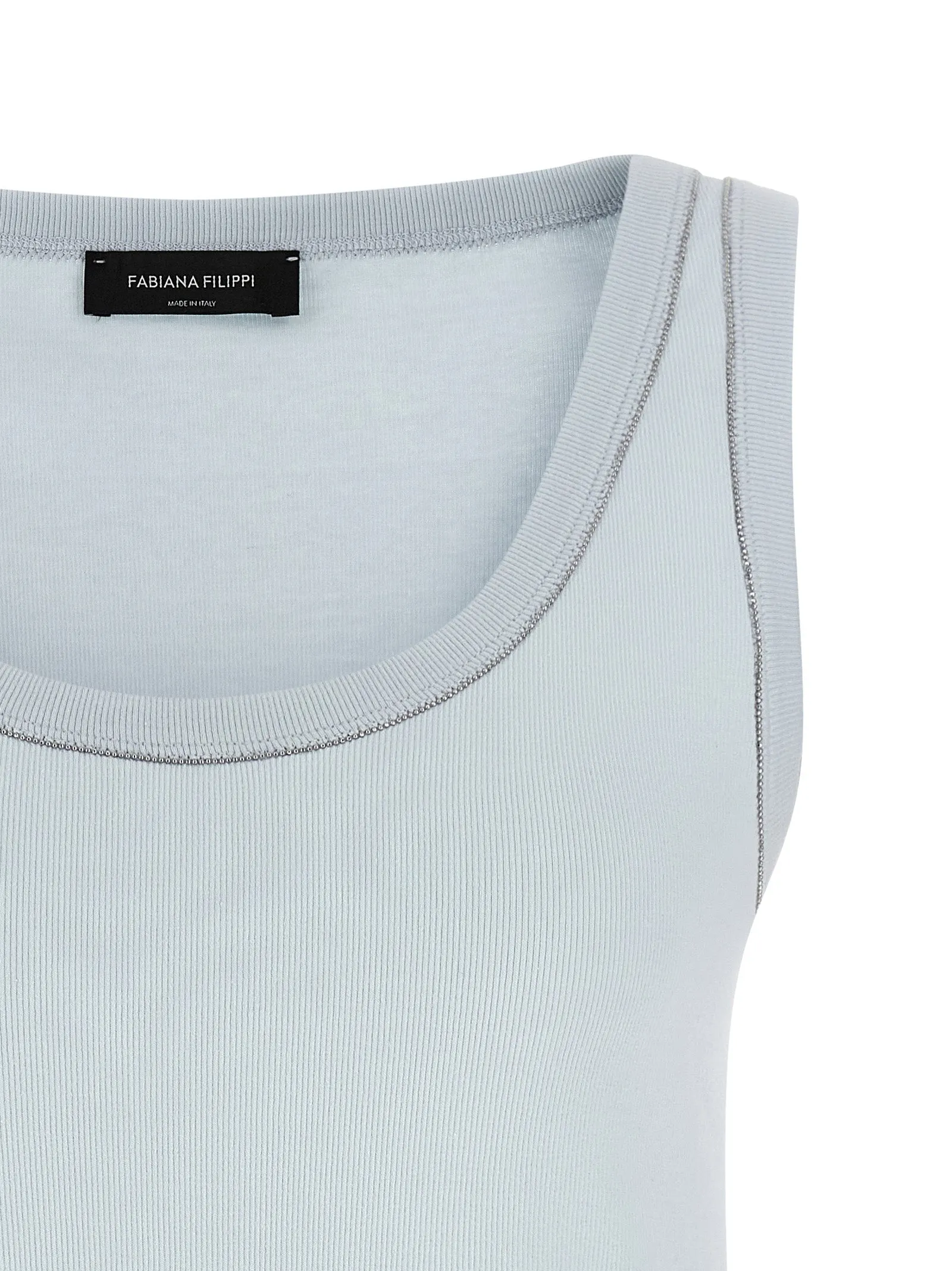 Cotton Top Tops Light Blue sold by Wanan Luxury product image thumbnail 3