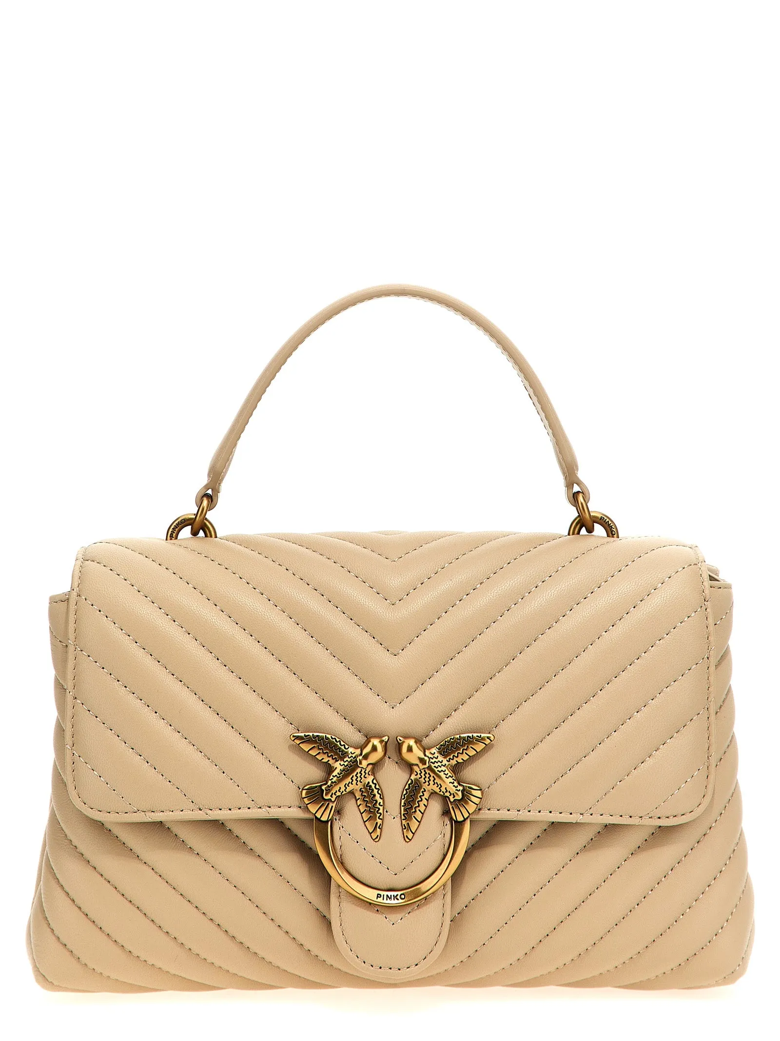 Classic Love Bag Puff Hand Bags Beige sold by Wanan Luxury