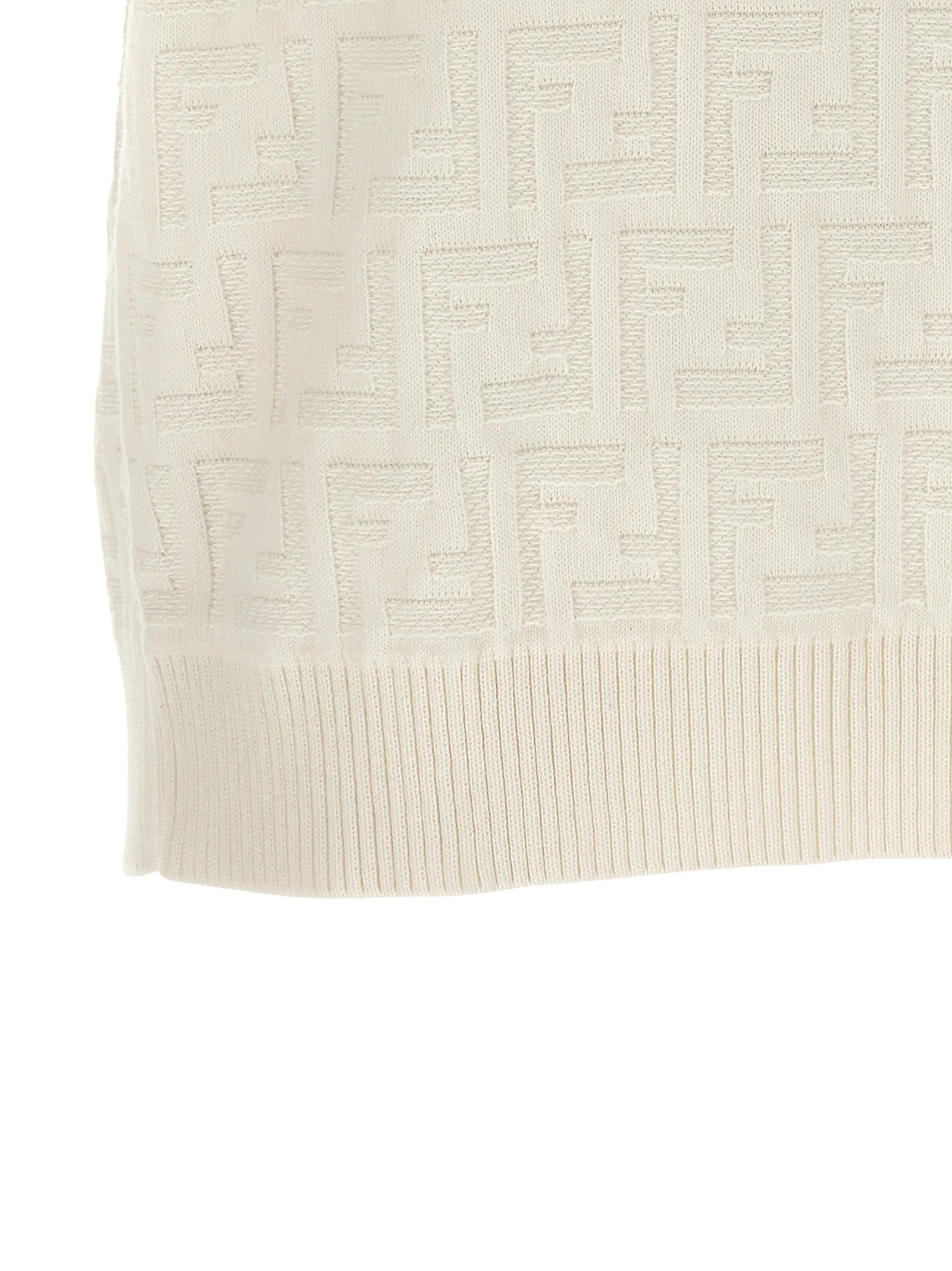 Ff Sweaters And Cardigans White sold by Wanan Luxury product image thumbnail 4