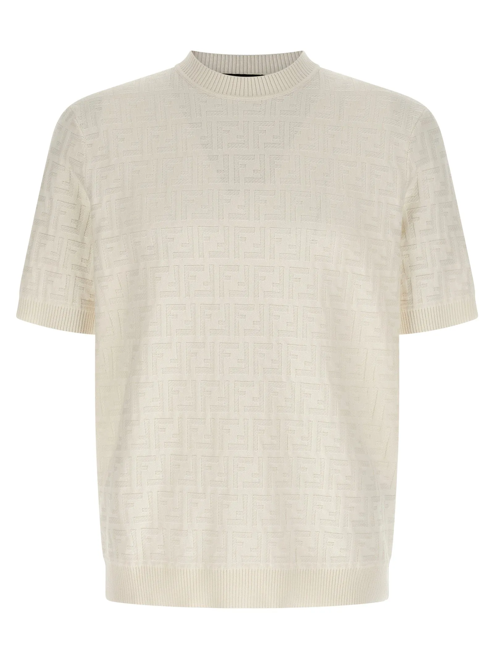 Ff Sweaters And Cardigans White sold by Wanan Luxury
