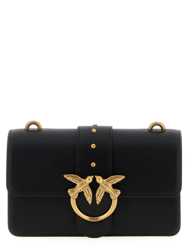Love One Mini Crossbody Bags Black sold by Wanan Luxury