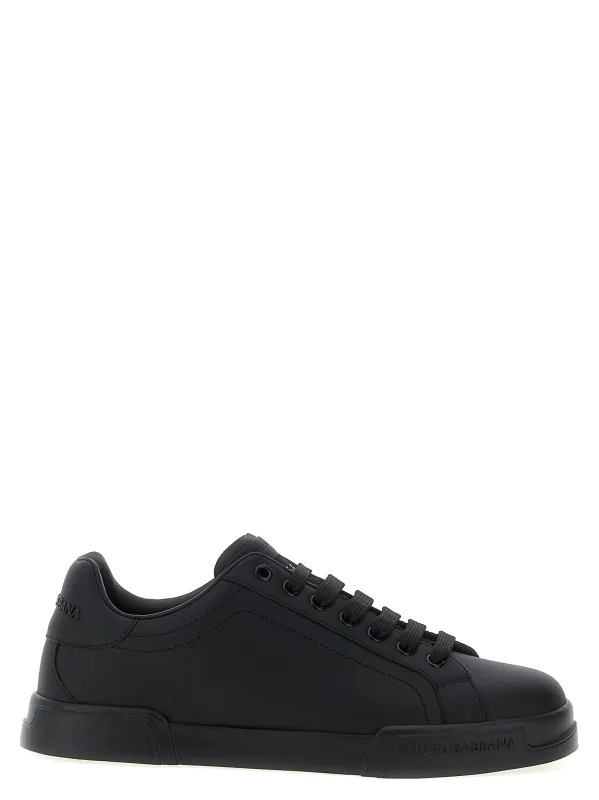 Portofino Sneakers Black sold by Wanan Luxury