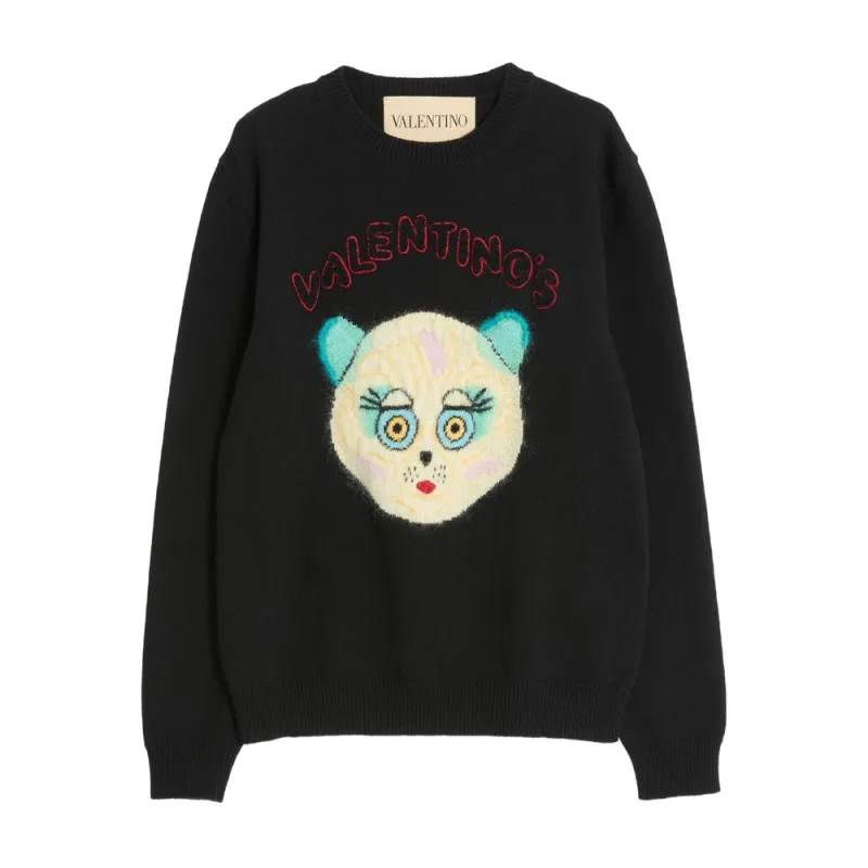 Sweaters Black made by Valentino