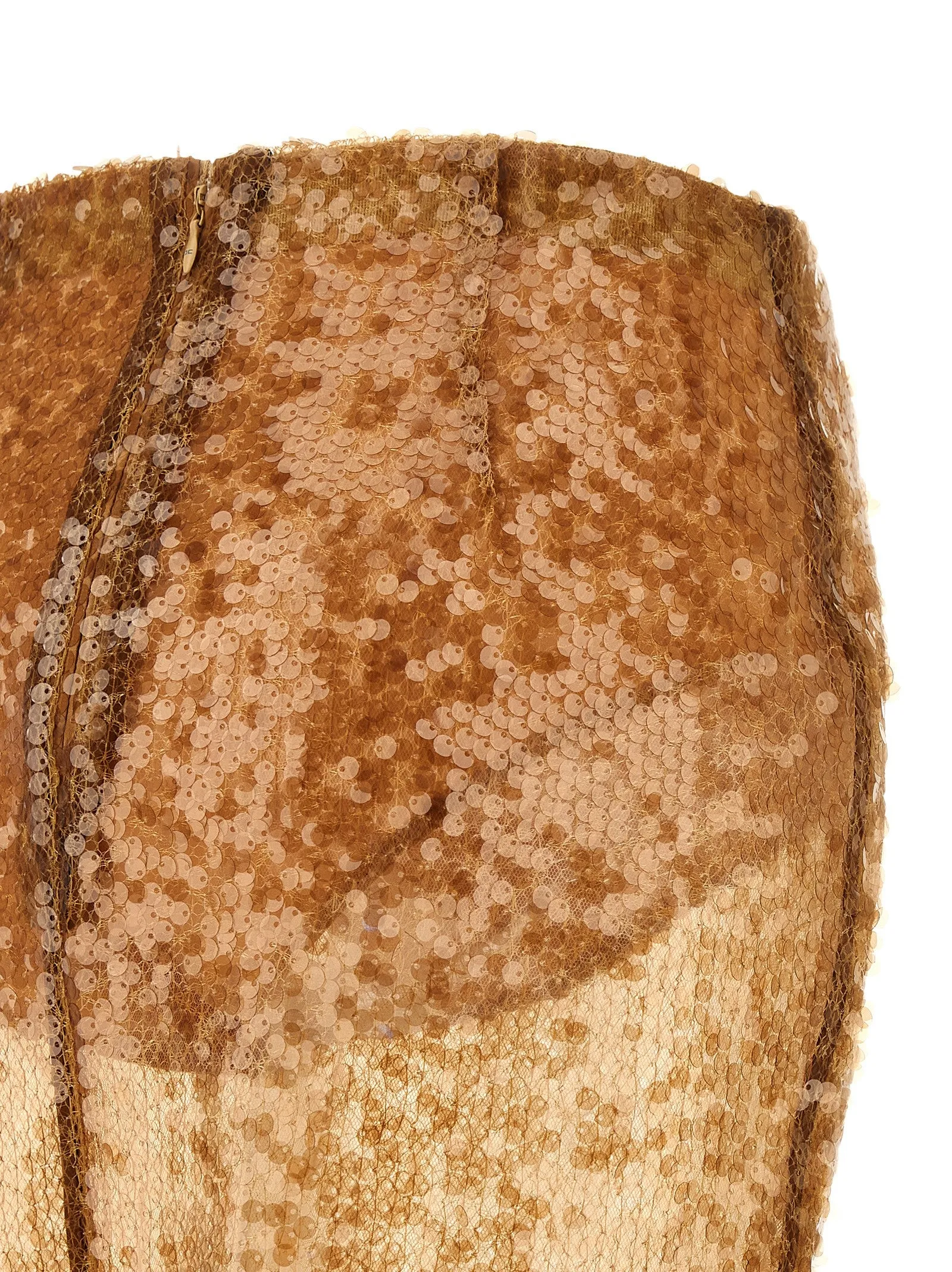 Sequin Skirt Skirts Beige sold by Wanan Luxury product image thumbnail 4