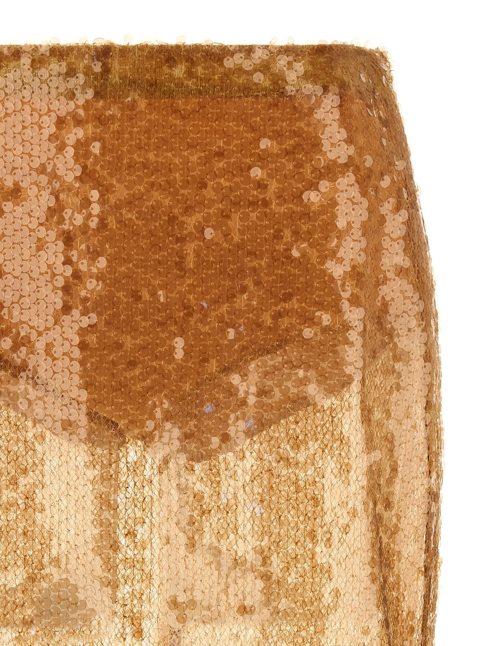 Sequin Skirt Skirts Beige sold by Wanan Luxury product image thumbnail 3