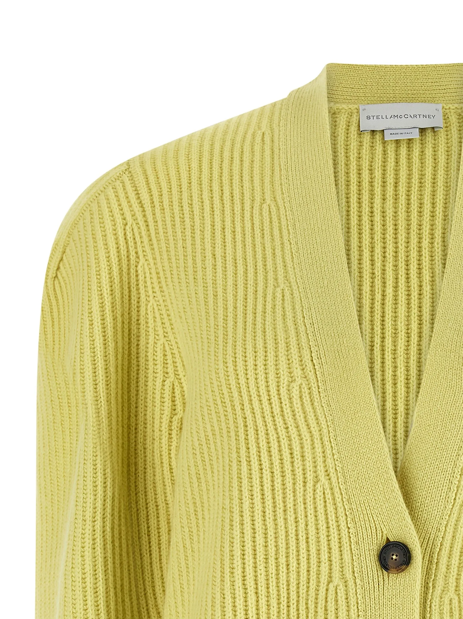Thick Knit Cardigan Sweaters And Cardigans Yellow sold by Wanan Luxury product image thumbnail 3