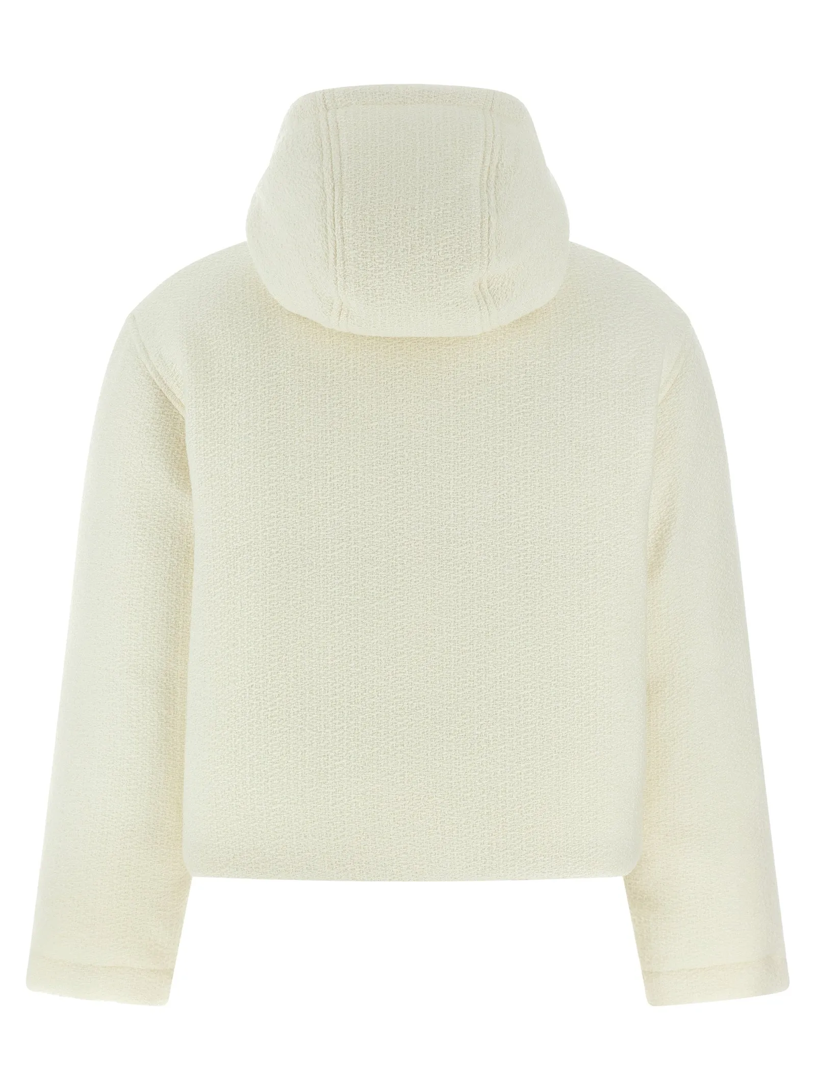 Bouclé Wool Jacket Puffer Jackets White sold by Wanan Luxury product image thumbnail 2