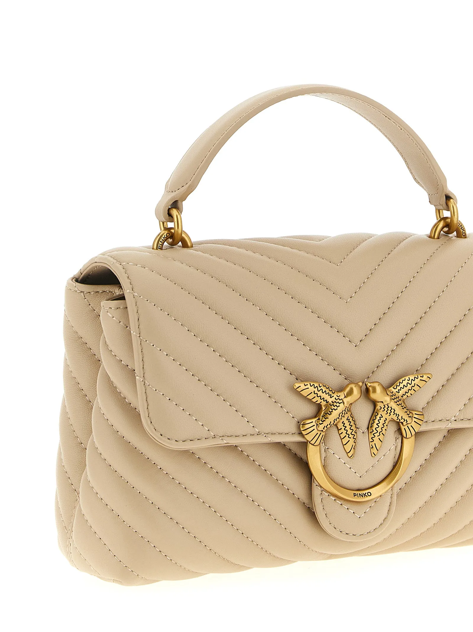 Mini Lady Love Puff Hand Bags Beige sold by Wanan Luxury product image thumbnail 3