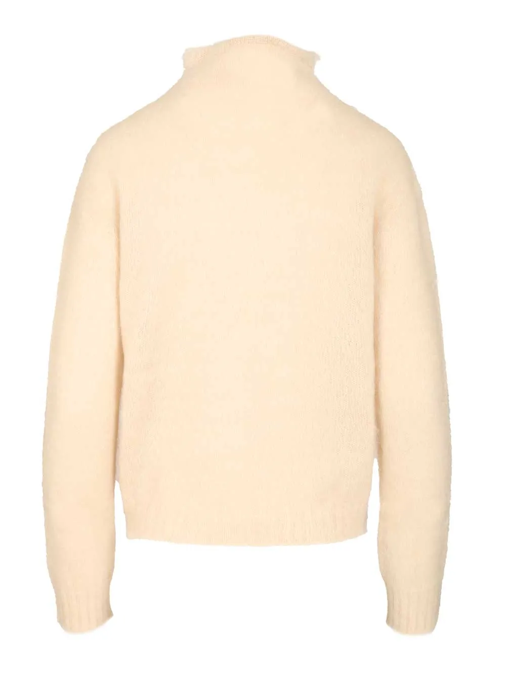 Mohair Blend Turtleneck Sweater Knitwear White sold by Wanan Luxury product image thumbnail 2