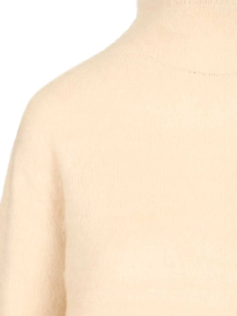 Mohair Blend Turtleneck Sweater Knitwear White sold by Wanan Luxury product image thumbnail 4