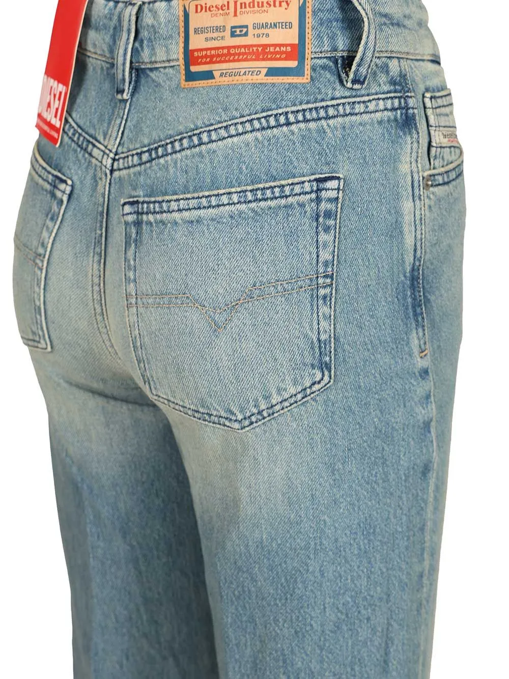 Regular Fit Jeans Light Blue sold by Wanan Luxury product image thumbnail 4