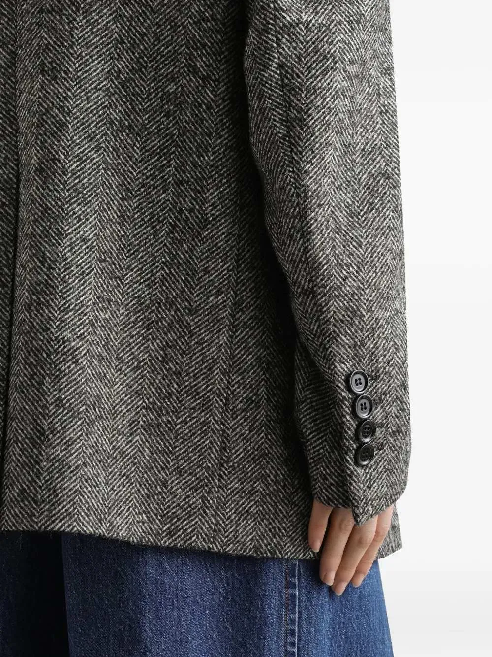 Double-Breasted Jacket sold by Wanan Luxury product image thumbnail 4