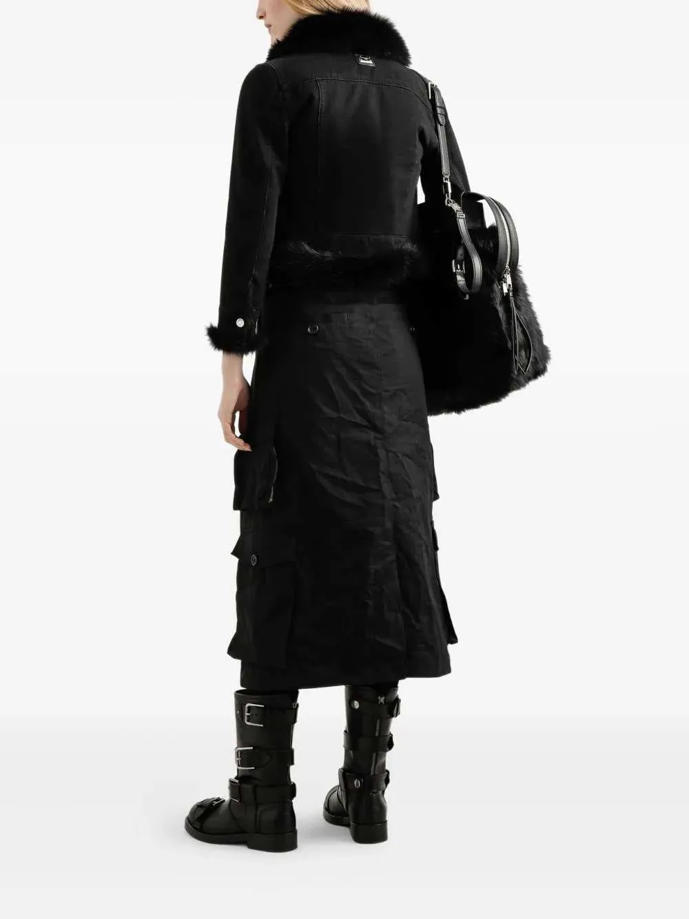 Drawstring Cargo Mini Skirt sold by Wanan Luxury product image thumbnail 4