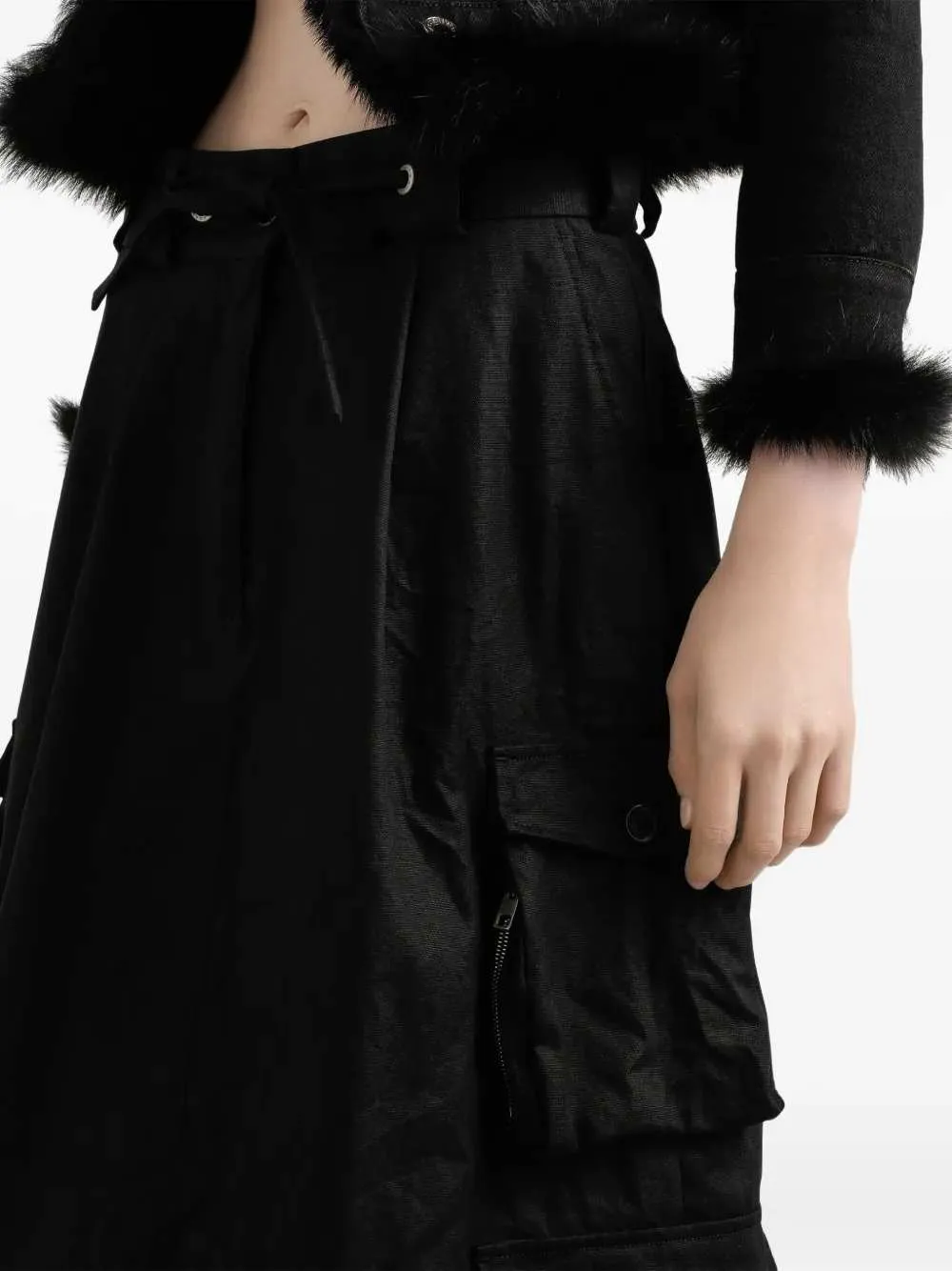 Drawstring Cargo Mini Skirt sold by Wanan Luxury product image thumbnail 3