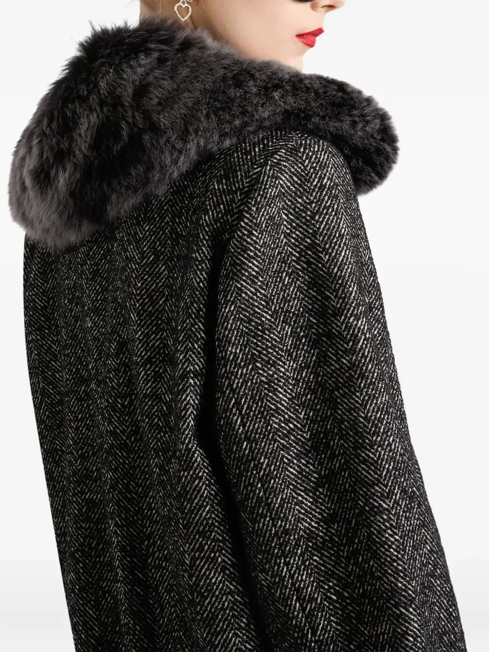 Herringbone Bomber Jacket sold by Wanan Luxury product image thumbnail 4