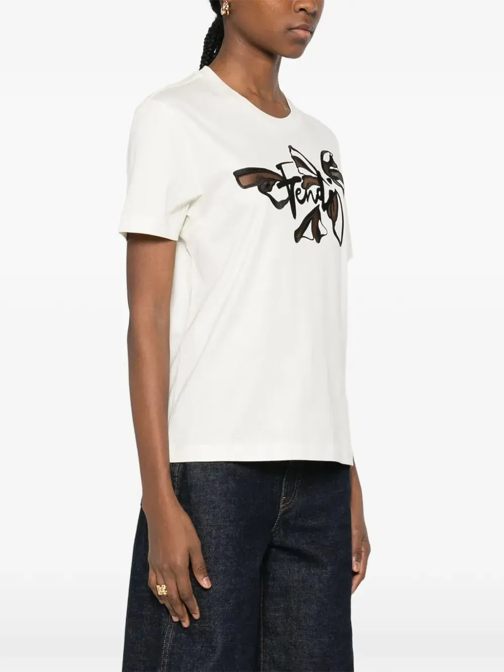 Nightfly Cotton T-Shirt sold by Wanan Luxury product image thumbnail 5