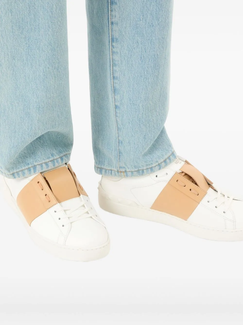 Open Leather Sneakers sold by Wanan Luxury product image thumbnail 2