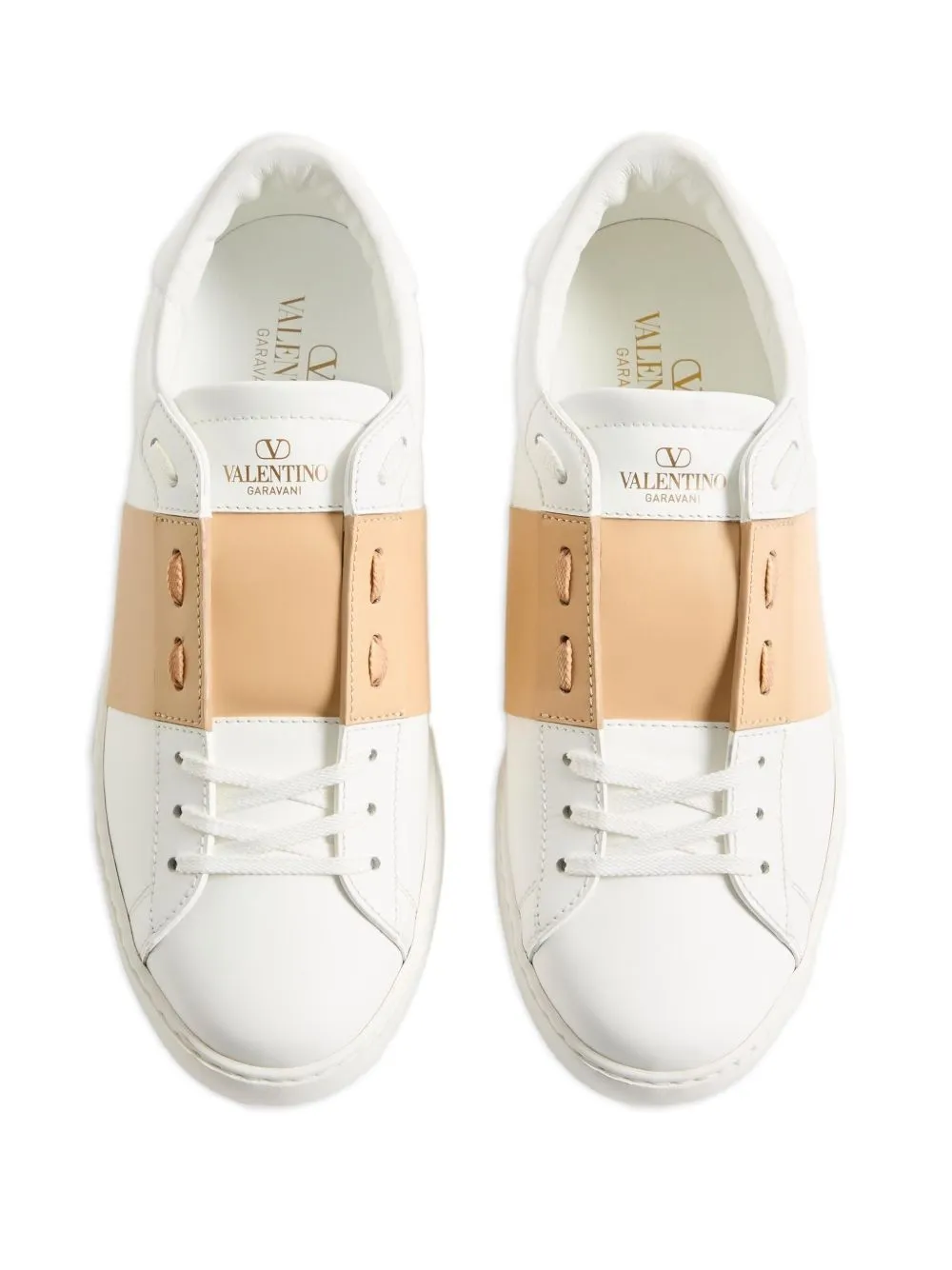 Open Leather Sneakers sold by Wanan Luxury product image thumbnail 3