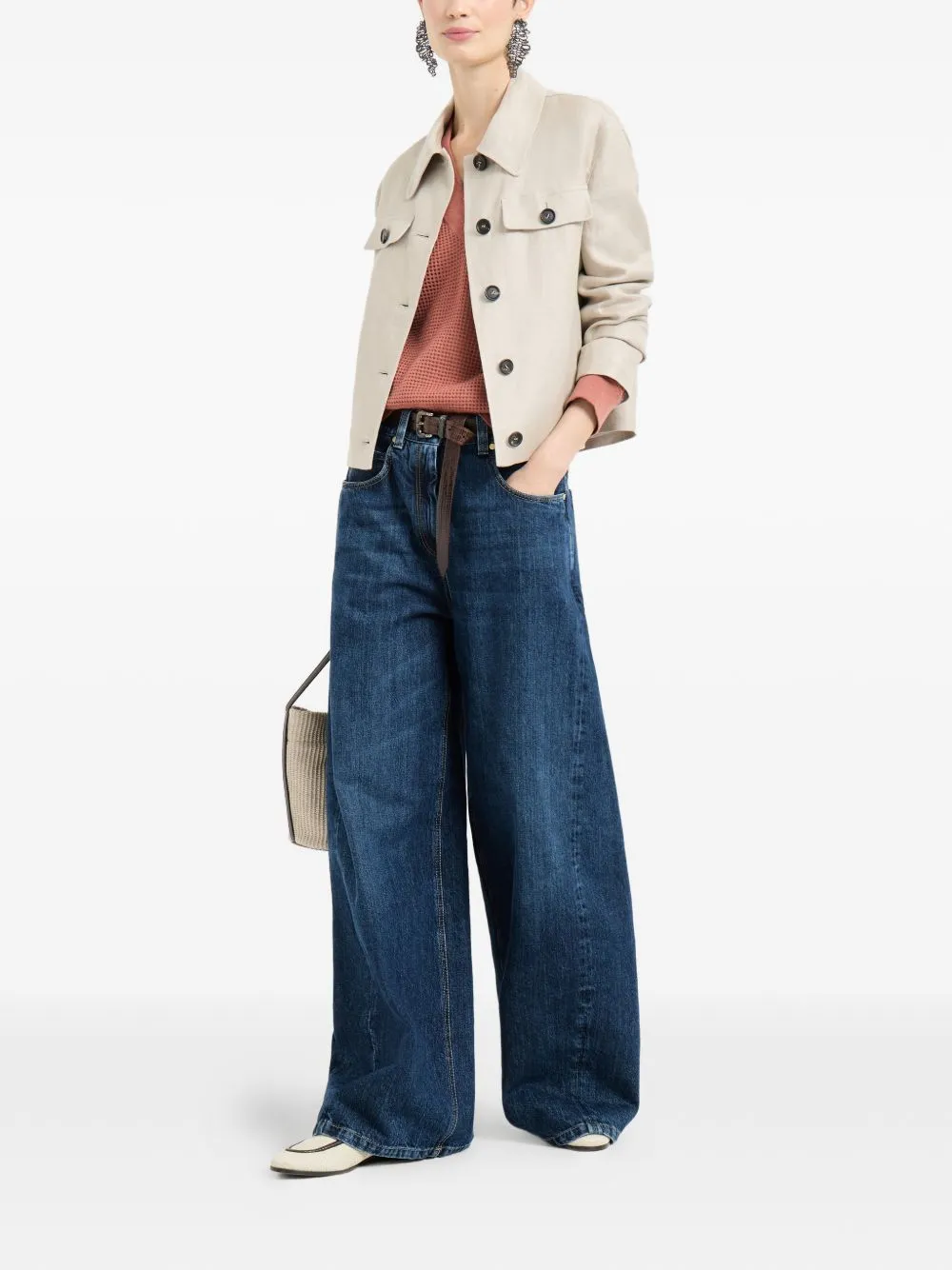 Linen Jacket sold by Wanan Luxury product image thumbnail 4