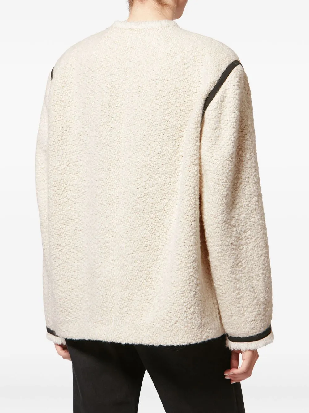 Maylin Wool Blend Jacket sold by Wanan Luxury product image thumbnail 4