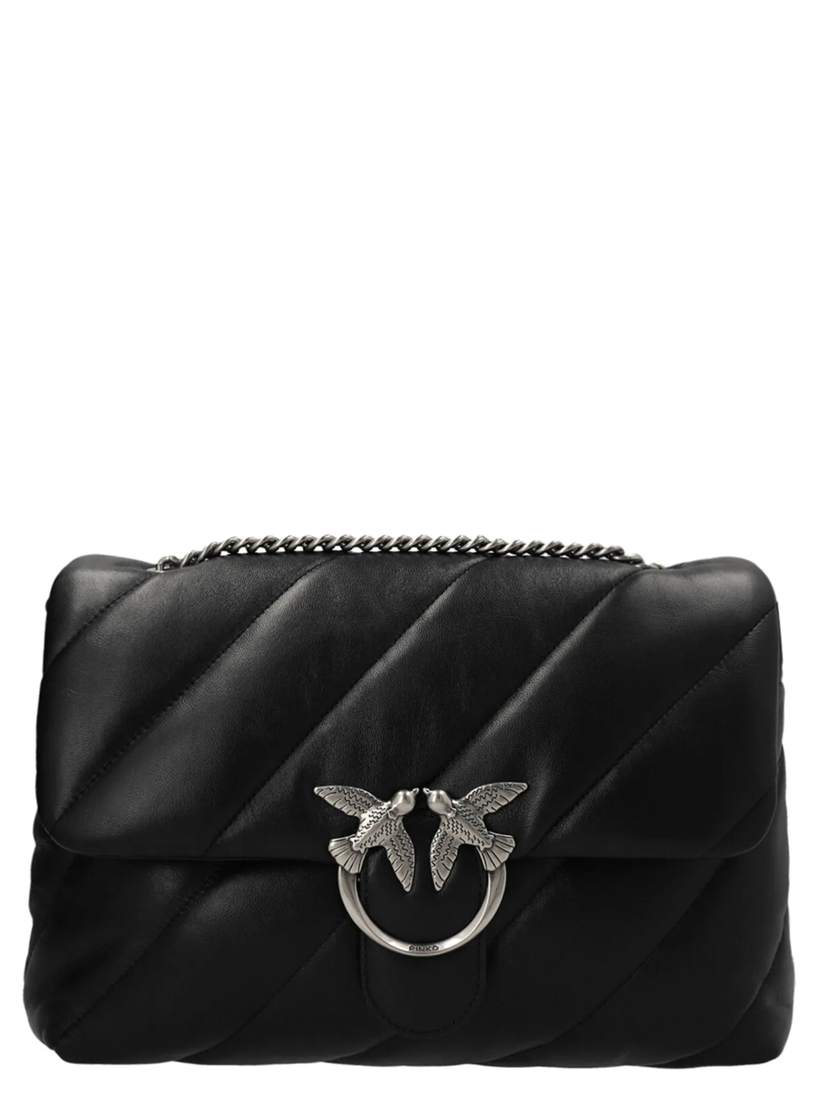 Classic Love Puff Crossbody Bags Black sold by Wanan Luxury