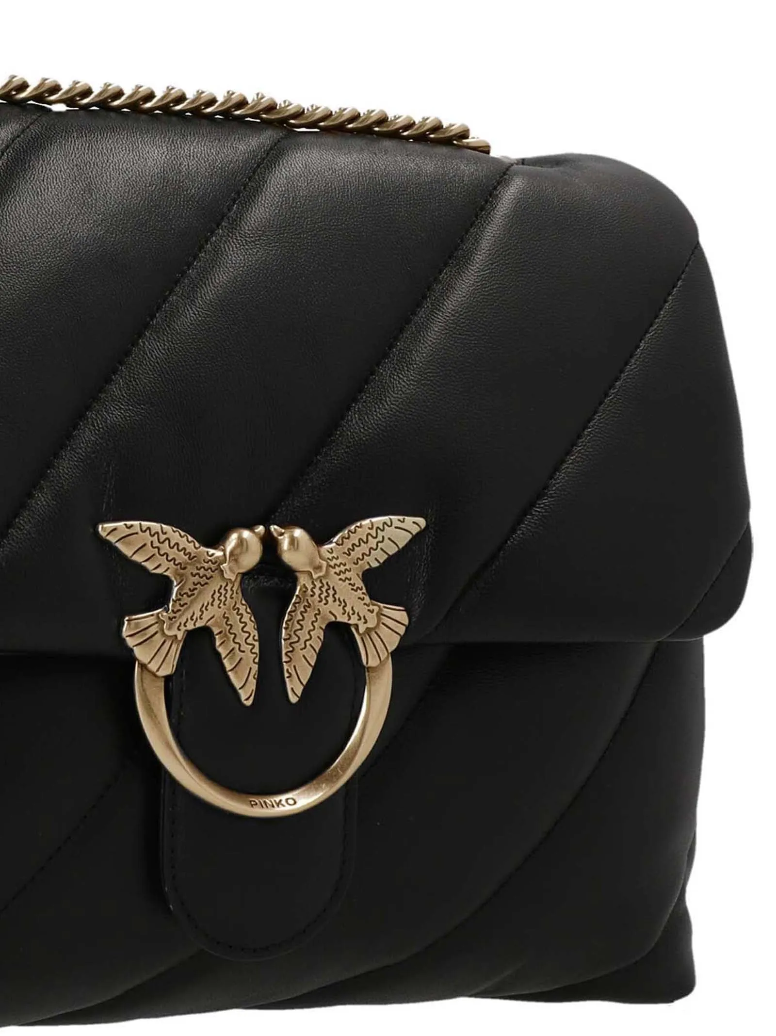 Love Big Puff Crossbody Bags Black sold by Wanan Luxury product image thumbnail 3