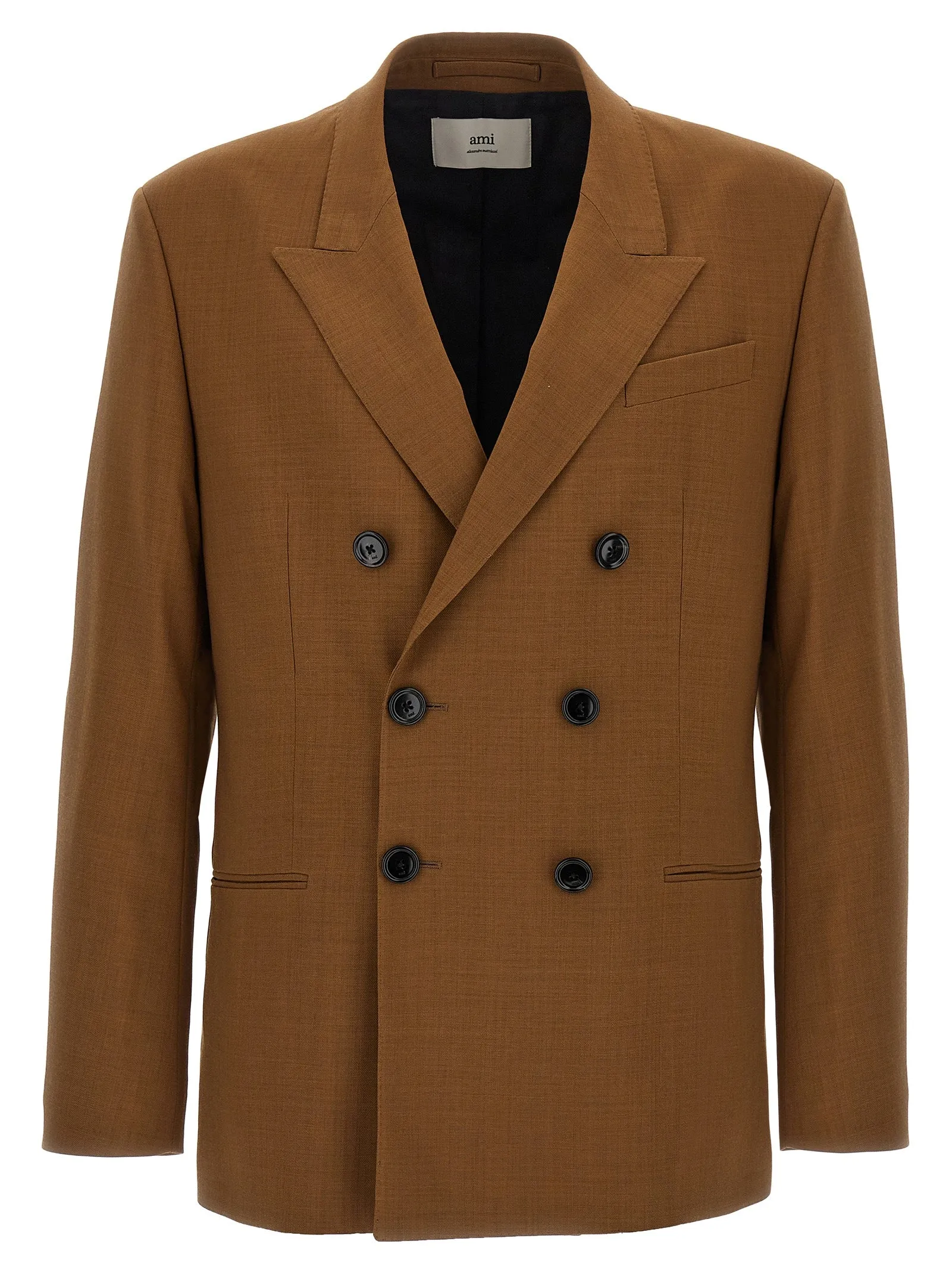 Double-Breasted Blazer Brown sold by Wanan Luxury