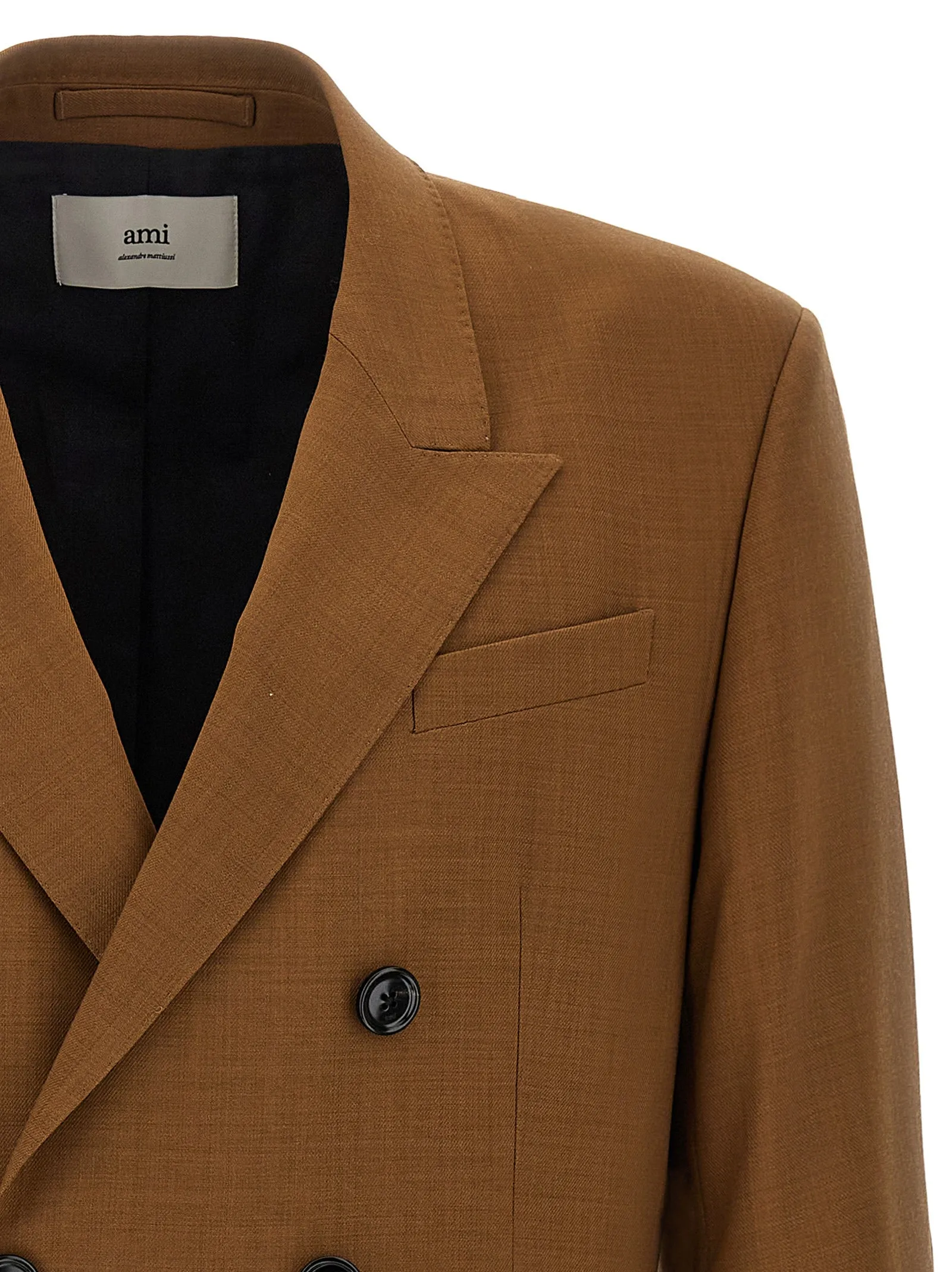 Double-Breasted Blazer Brown sold by Wanan Luxury product image thumbnail 3