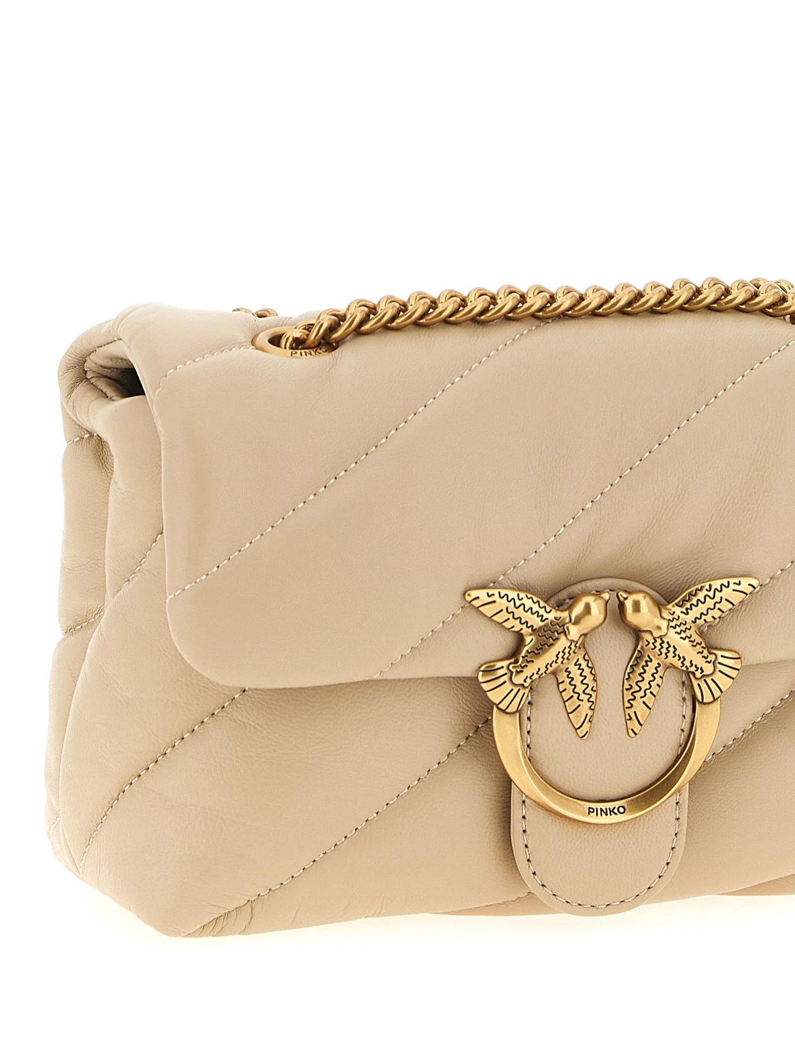 Mini Love Puff Crossbody Bags Beige sold by Wanan Luxury product image thumbnail 3