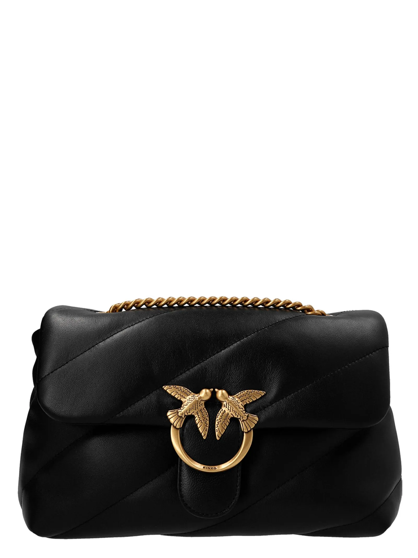 Classic Love Puff Crossbody Bags Black sold by Wanan Luxury