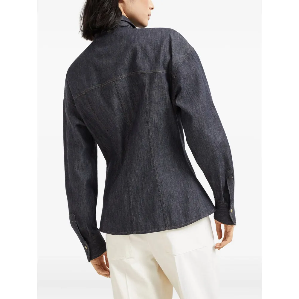 Shirts Blue sold by Wanan Luxury product image thumbnail 3