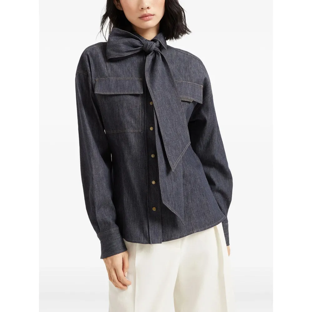 Shirts Blue sold by Wanan Luxury product image thumbnail 4