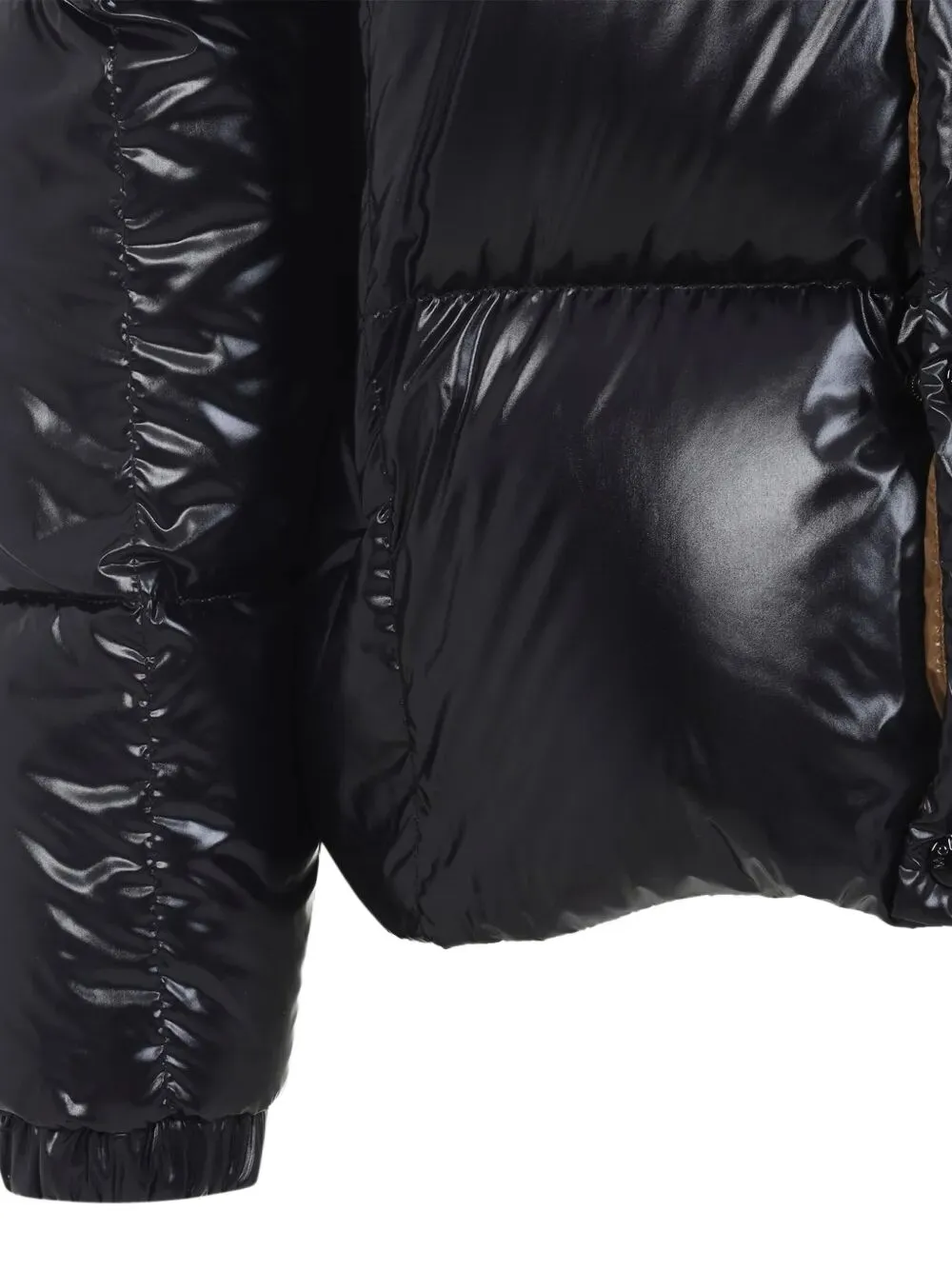 Parana Glossy Hooded Short Down Jacket sold by Wanan Luxury product image thumbnail 3