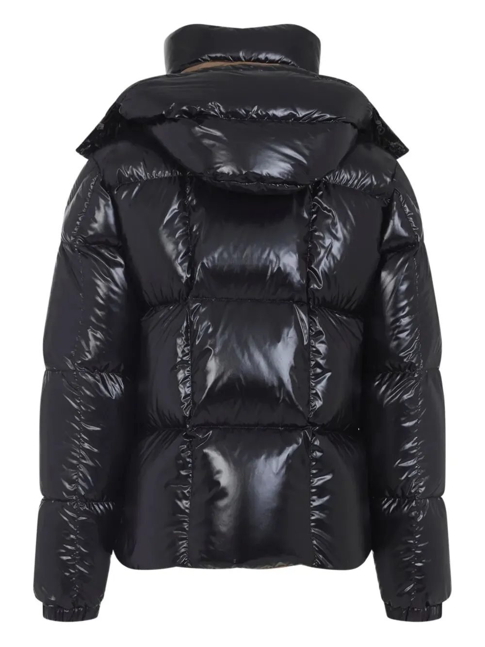 Parana Glossy Hooded Short Down Jacket sold by Wanan Luxury product image thumbnail 2