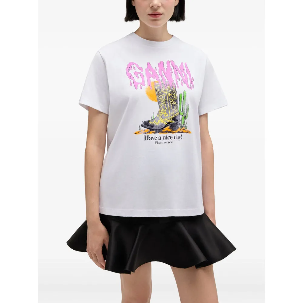 T Shirts White sold by Wanan Luxury product image thumbnail 2
