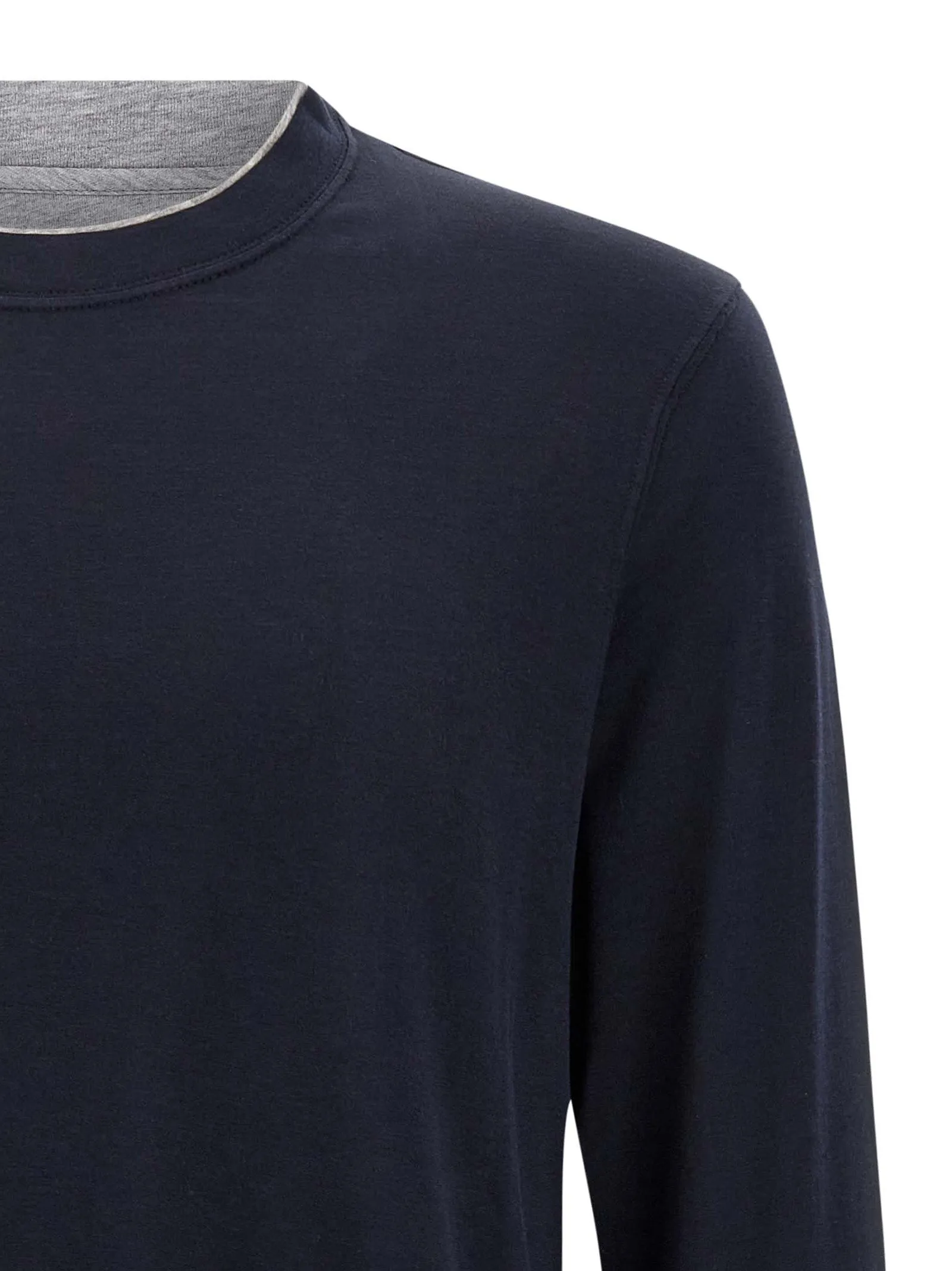 Multi Layer T-Shirt Blue sold by Wanan Luxury product image thumbnail 3