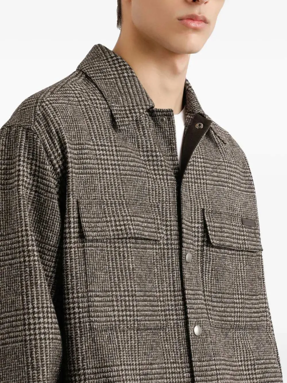 Plaid Shirt sold by Wanan Luxury product image thumbnail 3