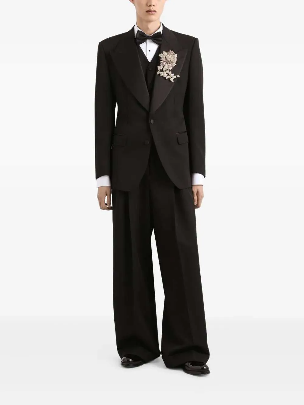 Blazer With Satin Lapels sold by Wanan Luxury product image thumbnail 2