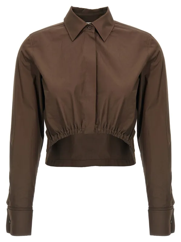 Angio Shirt And Blouse Brown made by MaxMara