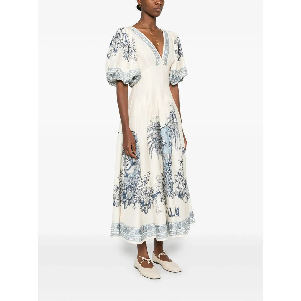 Dresses Neutral, Blue sold by Wanan Luxury product image thumbnail 4